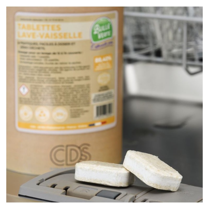 Tablettes lave vaisselle 3en1 200gr (env 10 lavages)