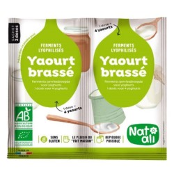 Ferments lactiques pour yaourts brassés 2x8gr
