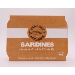 Sardines à la fleur de sel