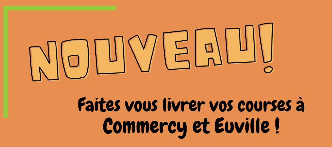 Faites vous livrer vos courses vrac et locales à Commercy et Euville La Ceinotte Épicerie vrac et locale